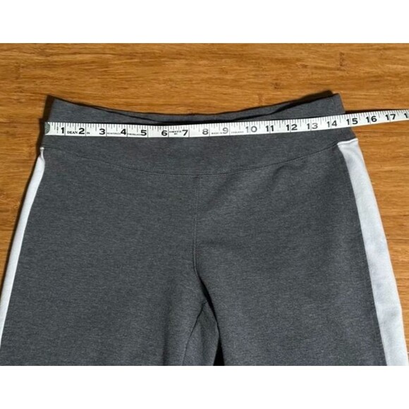 Boston Proper Chic Zippered Sport Coordinate Set - Sporty Gray/White Size Small - Picture 4 of 7